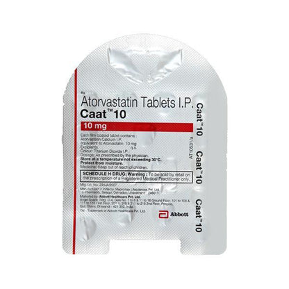 Caat 10mg Tablet 15'S - Global Surgicals