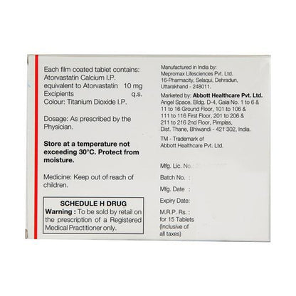Caat 10mg Tablet 15'S - Global Surgicals