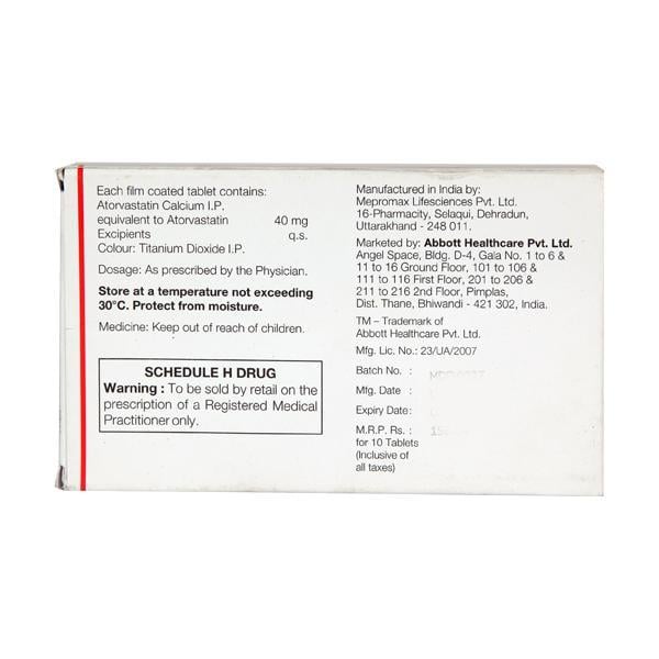 Caat 40mg Tablet 10'S - Global Surgicals