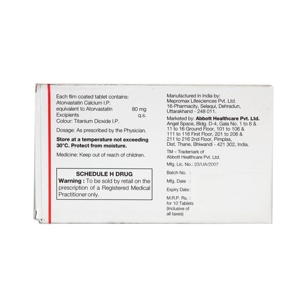 Caat 80mg Tablet 10'S - Global Surgicals