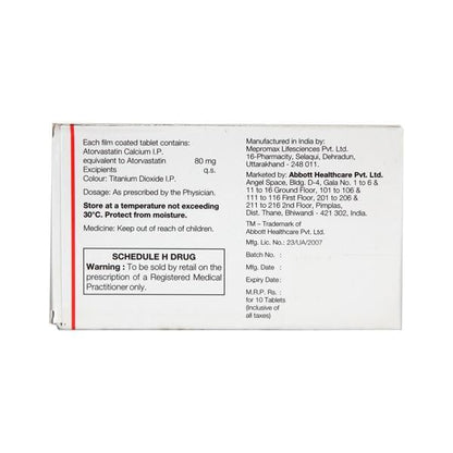 Caat 80mg Tablet 10'S - Global Surgicals