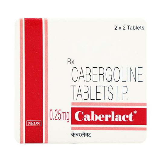 Caberlact 0.25mg Tablet 2'S - Global Surgicals