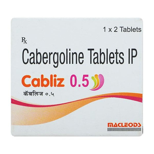 Cabliz 0.5mg Tablet 2'S - Global Surgicals