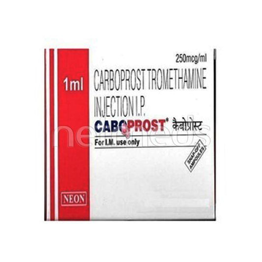 Caboprost 250mg Injection 1ml - Global Surgicals