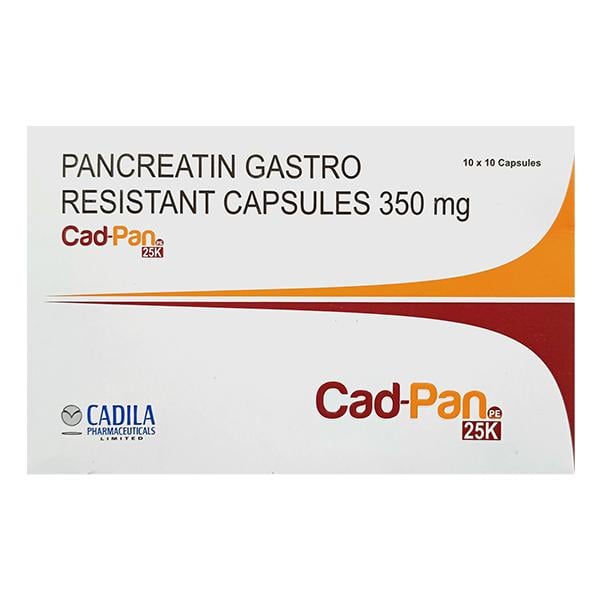 CAD PAN PE 25k Capsule 10's - Global Surgicals
