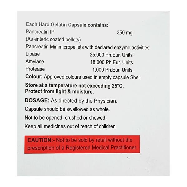 CAD PAN PE 25k Capsule 10's - Global Surgicals