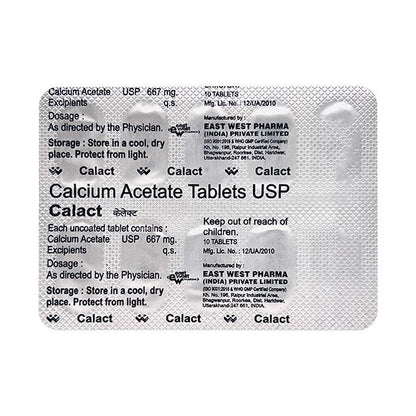Calact Tablet 10'S - Global Surgicals