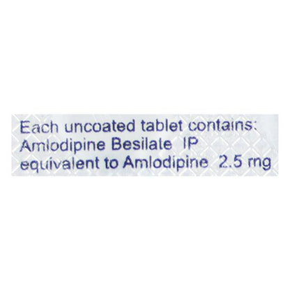 Calchek 2.5mg Tablet 10'S - Global Surgicals