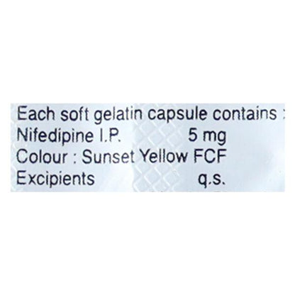 Calcigard 5mg Capsule 10'S - Global Surgicals