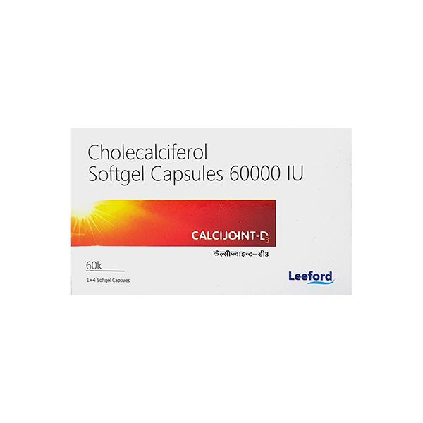 Calcijoint D3 Capsule 4'S - Global Surgicals