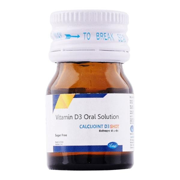 CALCIJOINT D3 SHOT SUGAR FREE Oral Solution 5ml - Global Surgicals