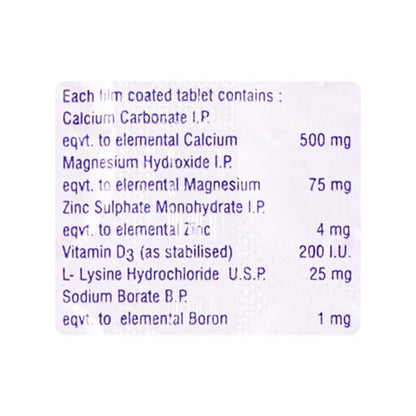 Calcimax 500mg Tablet 30'S - Global Surgicals