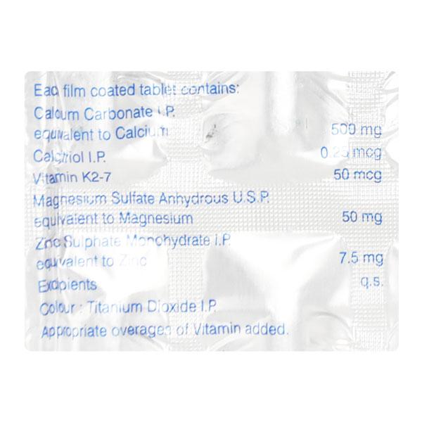 Calcimax K2 Plus Tablet 15'S - Global Surgicals