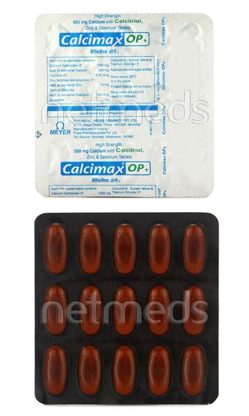 Calcimax OP Plus Tablet 15'S - Global Surgicals