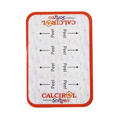 Calcirol 60000IU Softgel 8'S - Global Surgicals