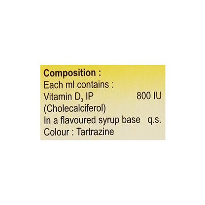 Calcirol 800IU Drops 15ml - Global Surgicals