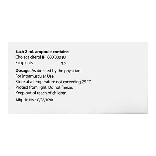 CALCIROL NU 60k Injection 2ml - Global Surgicals