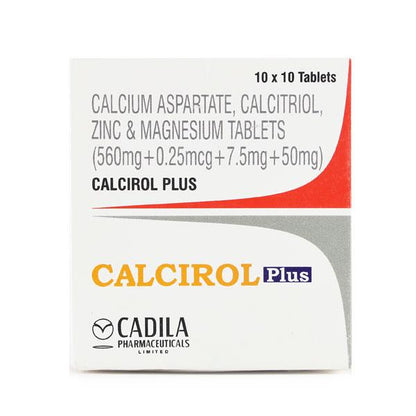 Calcirol Plus Tablet 10'S - Global Surgicals