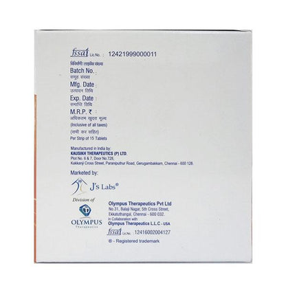 CALSUS MAX Tablet 15's - Global Surgicals