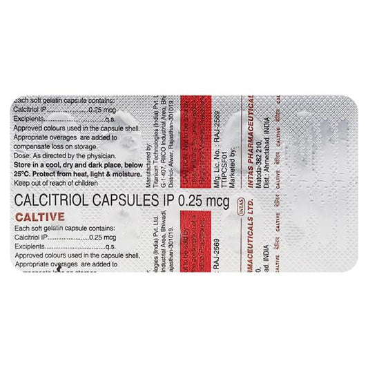 Caltive Capsule 10'S - Global Surgicals