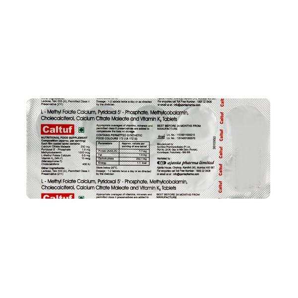 Caltuf Tablet 10'S - Global Surgicals