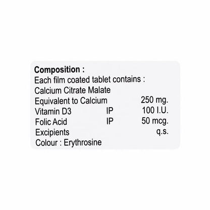 CALVIT CM Tablet 30's - Global Surgicals