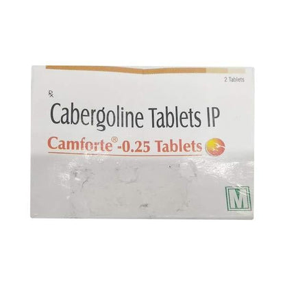 CAMFORTE 0.25mg Tablet 2's - Global Surgicals