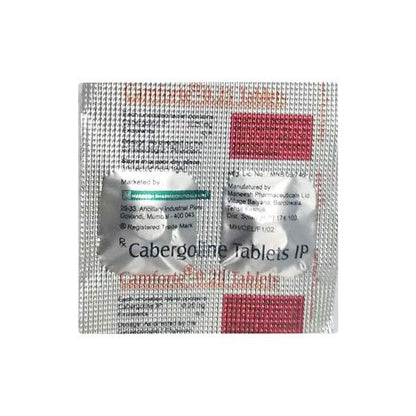 CAMFORTE 0.25mg Tablet 2's - Global Surgicals