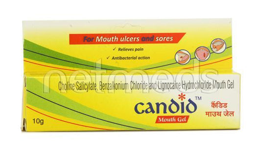Candid Mouth Gel 10gm - Global Surgicals