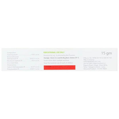 CANDIDAC BN Cream 15gm - Global Surgicals