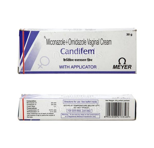 Candifem Vaginal Cream 30gm - Global Surgicals