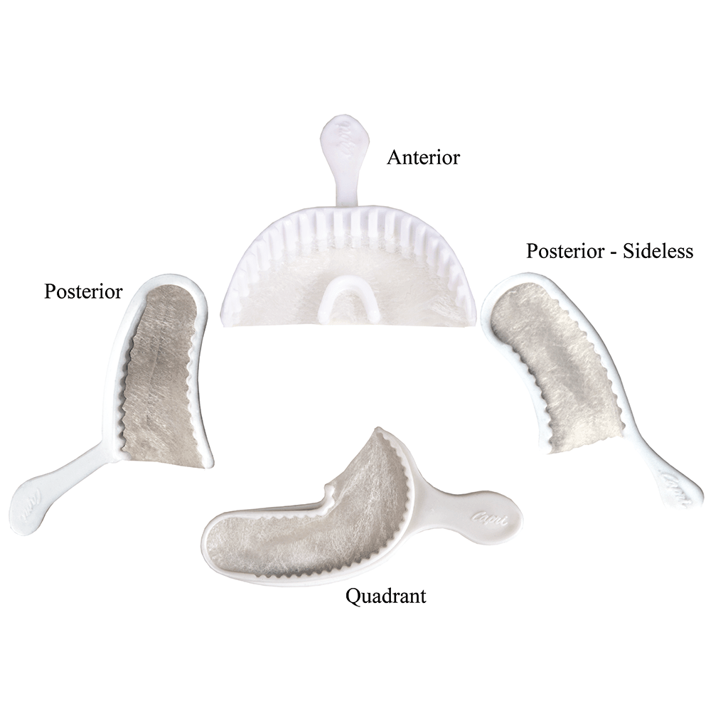 Capri Bite Registration Triple Trays - Global Surgicals