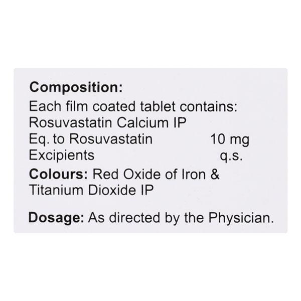 CARDIOROSTIN 10mg Tablet 10's - Global Surgicals