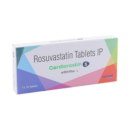 CARDIOROSTIN 5mg Tablet 10's - Global Surgicals