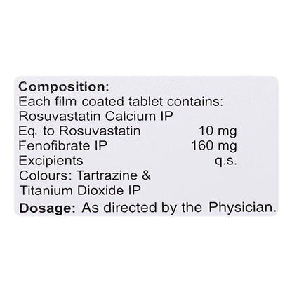 Cardiorostin FB Tablet 10'S - Global Surgicals