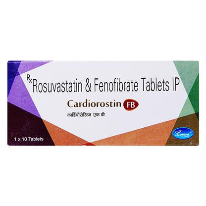 Cardiorostin FB Tablet 10'S - Global Surgicals