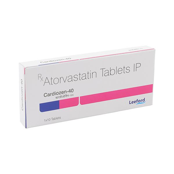 CARDIOZEN 40 Tablet 10's - Global Surgicals