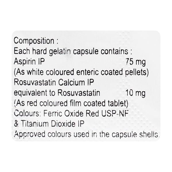 CARDIROSE ASP 10 Capsule 10's - Global Surgicals