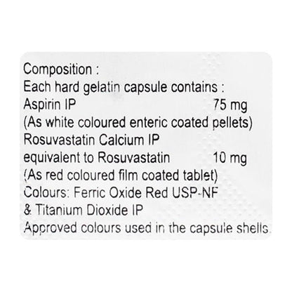 CARDIROSE ASP 10 Capsule 10's - Global Surgicals