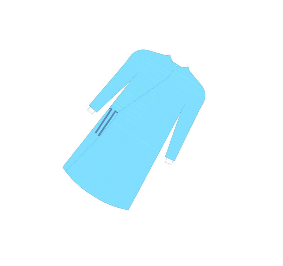 Careon SMS Reinforced Wrap Around Surgeons Gowns - Global Surgicals
