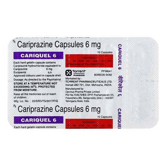 CARIQUEL 6 Capsule 10's - Global Surgicals