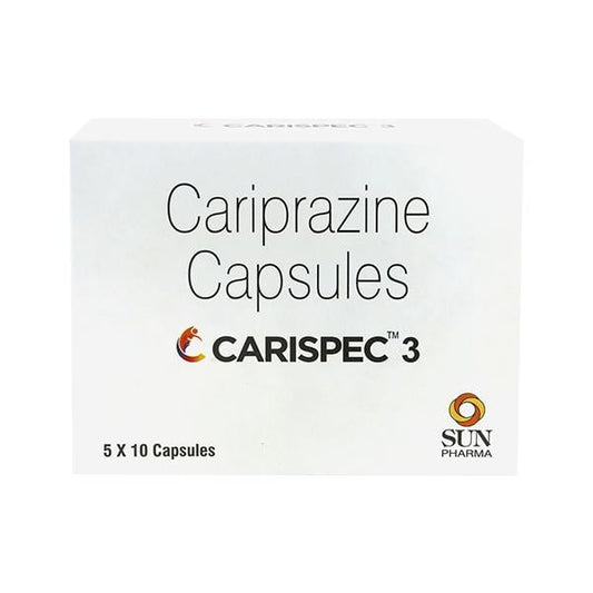CARISPEC 3mg Capsule 10's - Global Surgicals