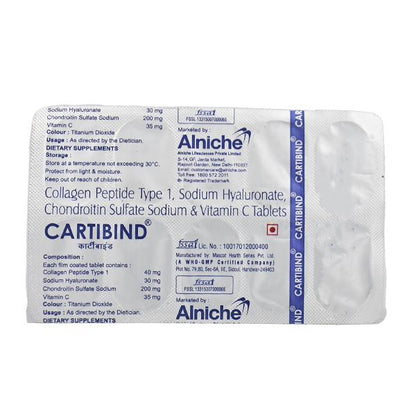 CARTIBIND Tablet 10's - Global Surgicals