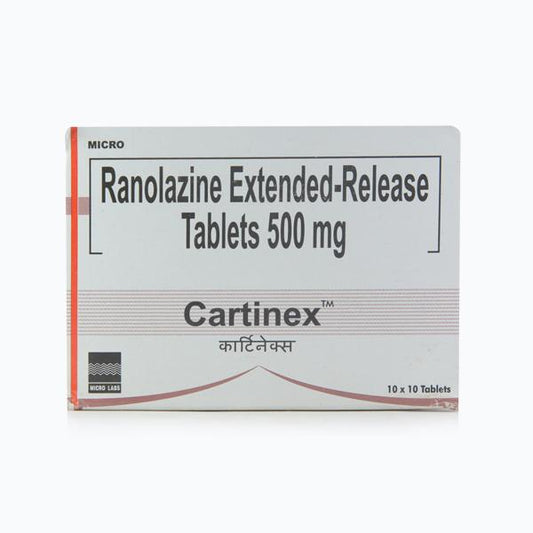 Cartinex 500mg Tablet 10'S - Global Surgicals