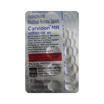 CARVIDON MR Tablet 15's - Global Surgicals