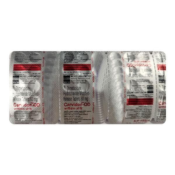 CARVIDON OD Tablet 15's - Global Surgicals