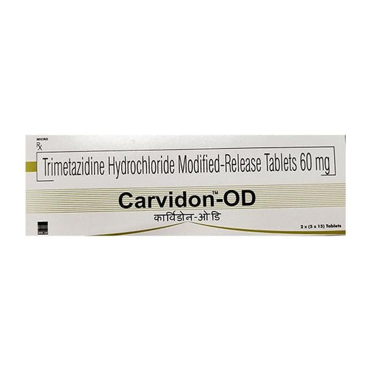 CARVIDON OD Tablet 15's - Global Surgicals