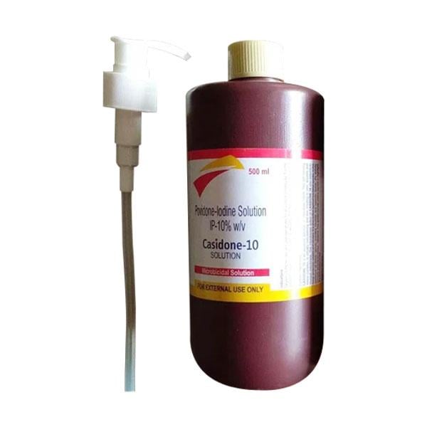 CASIDONE 10% Solution 500ml - Global Surgicals