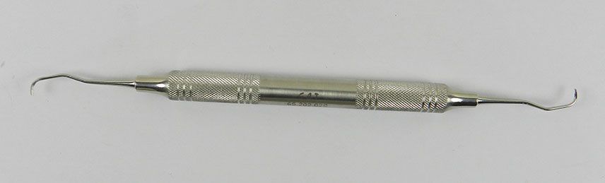 Cat Instruments Gracey Hollow Stainless Steel Handle Curette - Global Surgicals