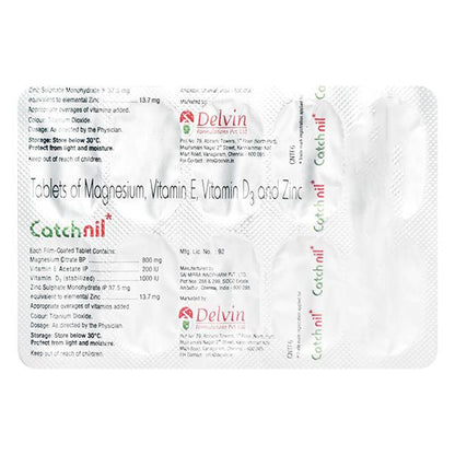 CATCHNIL Tablet 10's - Global Surgicals